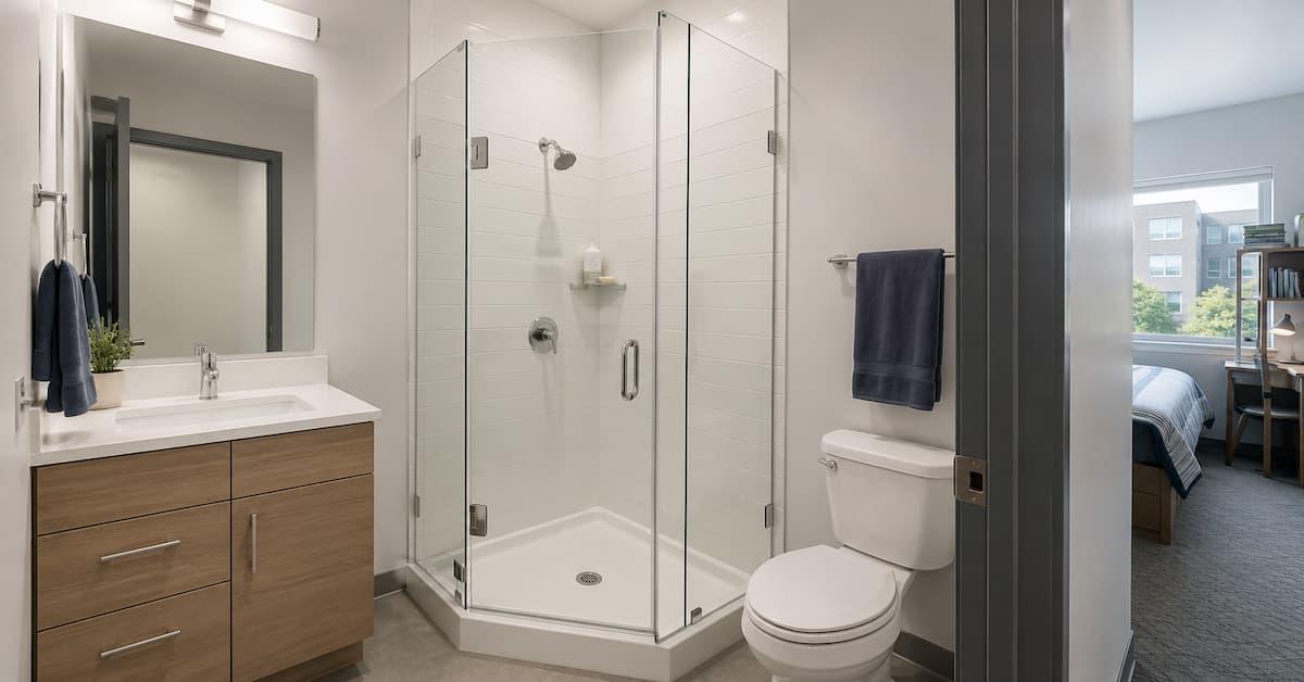 Shower Enclosure for Student Housing: How to Choose Durable, Easy-to-Maintain Systems for Campus Projects