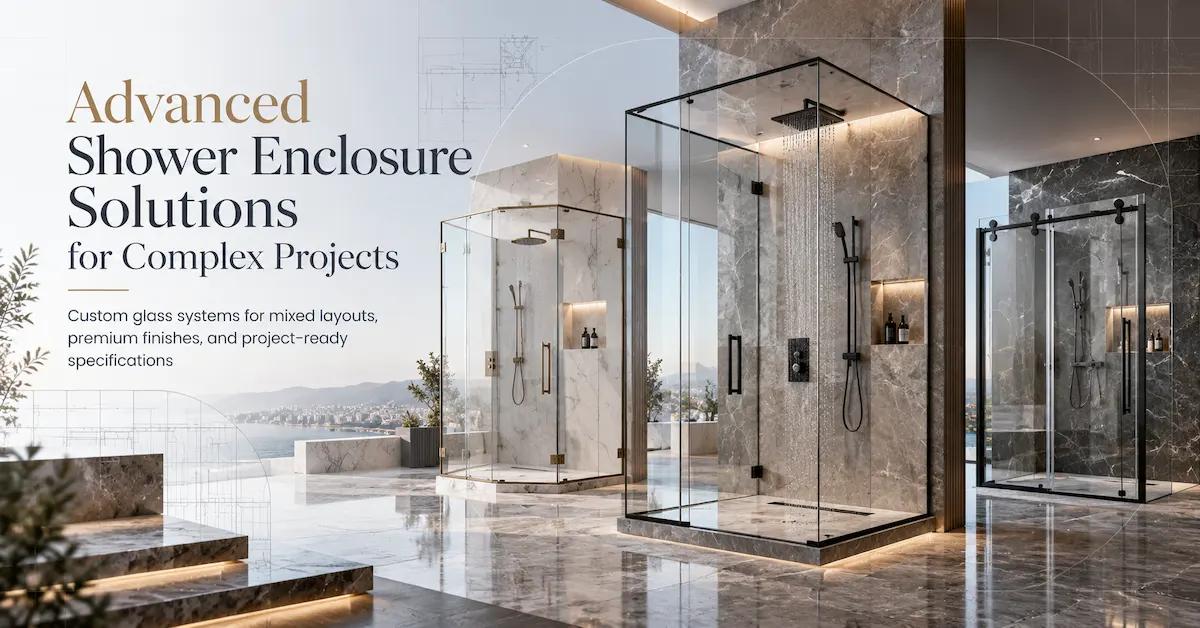 Advanced Shower Enclosure Solutions for Complex Projects